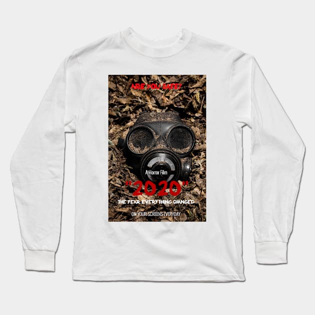 2020 A Horror Film Long Sleeve T-Shirt by Shems Arts